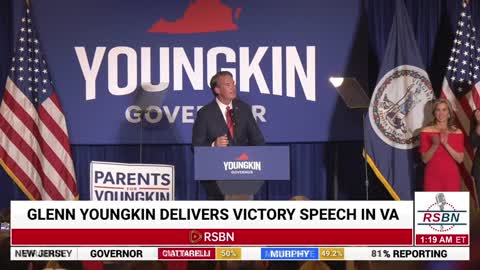 Glenn Youngkin 2021 victory speech