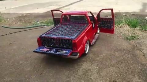 f250 miniatura com som