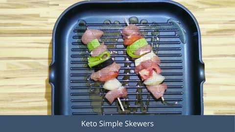 KETO Simple Skewers | KETO Diet Recipe