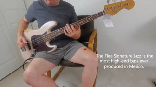 Most expensive American Fender Bass vs. Most Expensive Mexican Fender Bass
