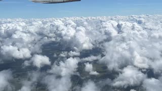 ordinary clouds plus chemtrail