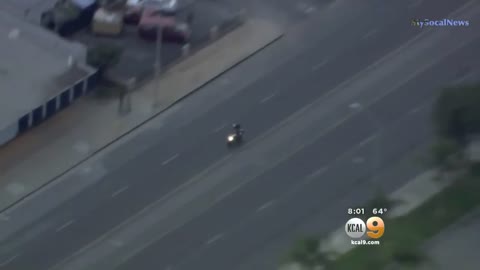 This is the first time in Police-Motorist chases