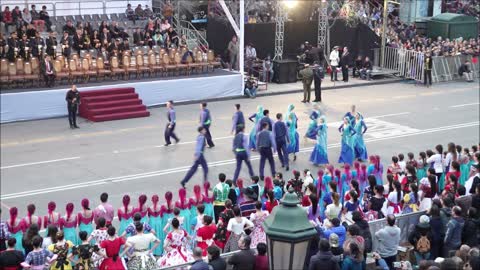 South American dance in Santiago, Chile