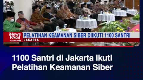 1100 Santri di Jakarta Ikuti Pelatihan Keamanan Siber