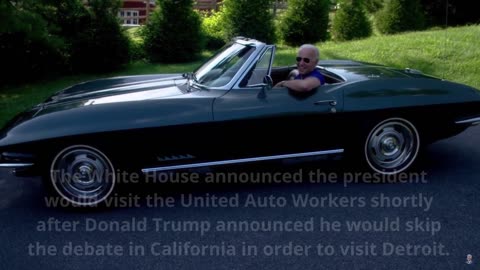 President Biden Visits Striking Auto Workers in Detroit