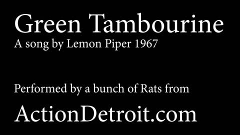 Green Tambourine - Lemon Piper (cover song)