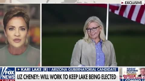 Kari Lake Responds to Liz Cheney’s Pledge to Campaign Against Her