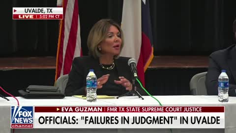 Former Texas Supreme Court Justice Eva Guzman on Uvalde: "One of the things that we've learned from this is the importance of an incident commander"