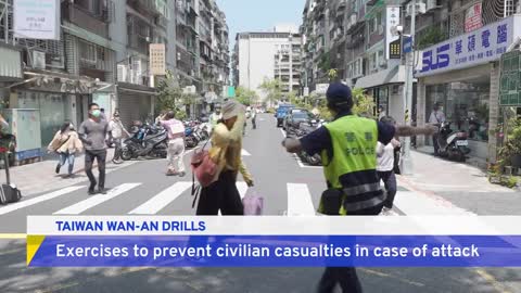 Taiwan Holds Emergency Drills