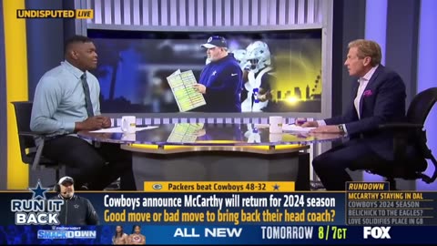 UNDISPUTED “Noooooo…” - Skip Bayless React to Jerry Jones’ Mike McCarthy decision