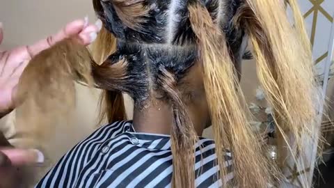 QTHEBRAIDER: HOW TO| Large Knotless Braids & Beads (thigh length)