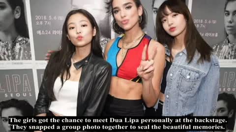 BLACKPINK's Jennie And Lisa Attend Dua Lipa's Concert!