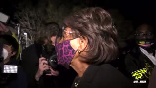 Maxine Waters Tells Rioters to "Get Confrontational" If Chauvin Acquitted