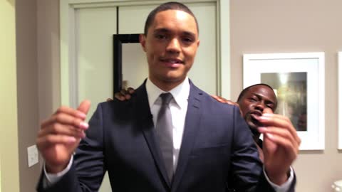 Kevin Hart guests on Daily Show with Trevor Noah