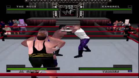 WWF Attitude PS1: War match #13