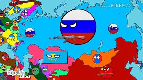 History of Russia (1900-2019) Countryballs Edition