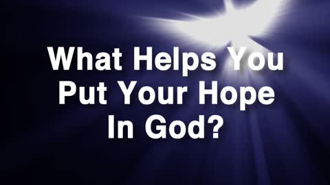 My Hope - A Video By Jesus Daily