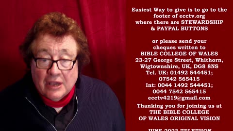 29 05 23 ALL TO THE CAUSE TELETHON for June 2023 - David P Griffiths