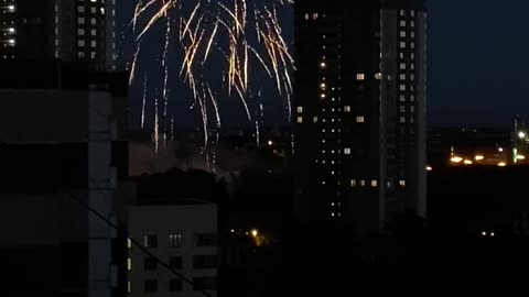 Victory Day Fireworks