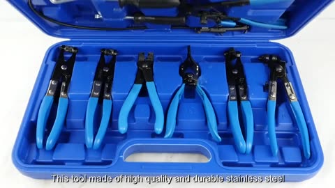 9PC Hose Clamp Clip Remover Pliers Tool Set #specialtytool
