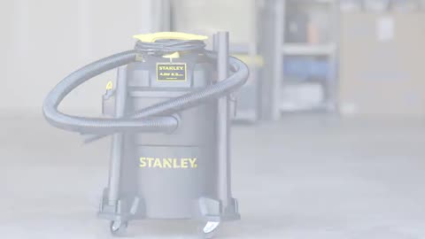 Stanley - SL18116P Wet/Dry Vacuum, 6 Gallon, 4 Horsepower Black