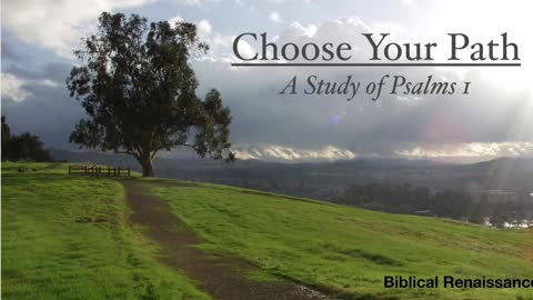 Choose Your Path: A Study of Psalms 1