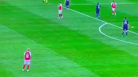 Footballer Christian Eriksen Collapses On Field