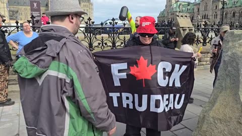 Canadians Coast to Coast are Protesting Trudeau's Tax!