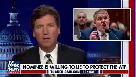 Tucker reacts ATF nominee says he supports ban of AR-15
