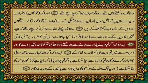 Quran Translation in Urdu