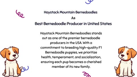 Are Health Tested Bernedoodles Suitable for Families with Allergies