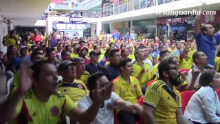 Así vivieron los bumangueses el debut de Colombia en el Mundial
