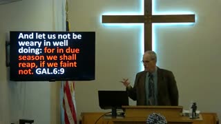 Spiritual Foundations for the Church (Part 60) Pastor Dave Mitchel