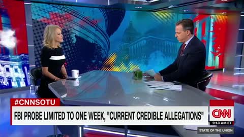 Kellyanne Conway speaks with Jake Tapper about sexual assault