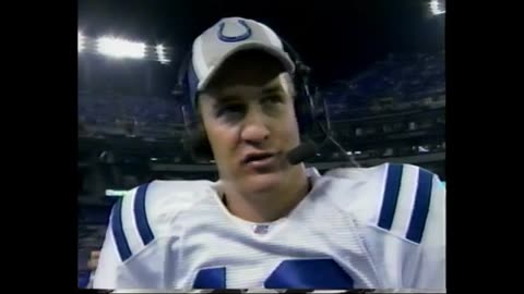 January 13, 2007 - Peyton Manning Following Colts Playoff Victory Over Ravens