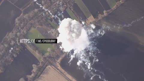 The Russian kamikaze drone Lancet strike destroyed the Ukrainians MLRS that was shelling Belgorod.