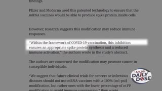 Modified RNA and Cancer'