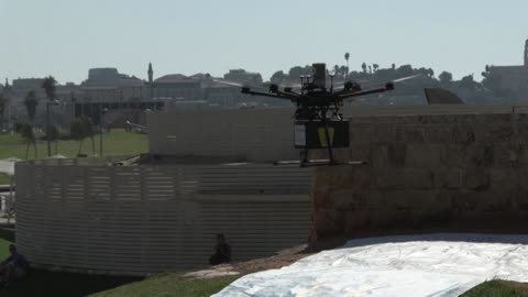 Flying sushi: Israel readies for delivery drone traffic jams