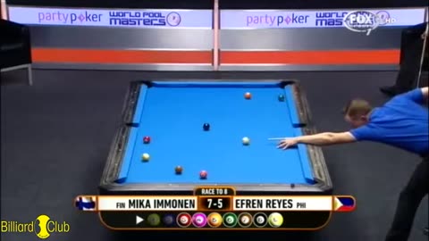 TOP 10 BEST Billiard GAME EVER - Pinoy Pride Efren Reyes vs Mika Immonen