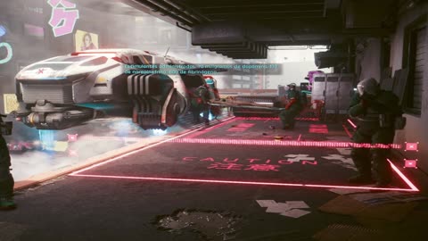 Rescate en Cyberpunk 2077