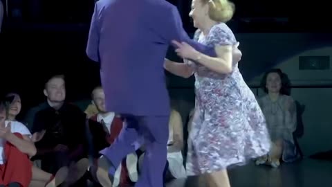 Imagine you and your life partner dancing like this in your 90s