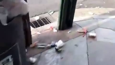 Se viraliza este vídeo de cómo ha quedado una calle