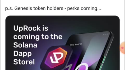 🆕Uprock Mining app 🤩Solana Supported Project Viral Soon Profit At Least 500$ To 10k