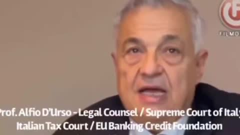 EXCLUSIVE: PROF. ALFIO D'URSO LEGAL COUNCIL & SUPREME COURT OF ITALY 👀MUST SEE👀