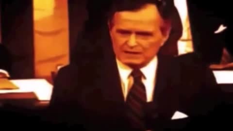 George Bush 1991 New World Order