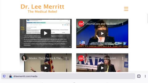 Dr. Lee Merritt Shows the Facts About Wearing Masks