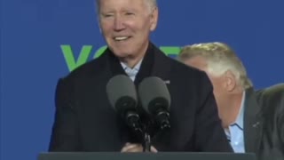 Biden Heckled While Campaigning for Terry McAuliffe in Virginia