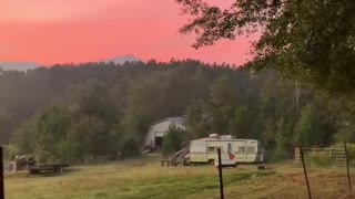 Gorgeous Alabama sunrise and horses.