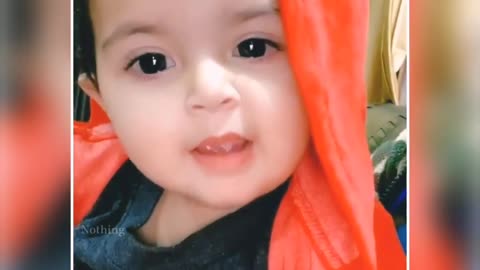 Cute Baby says papa🥰