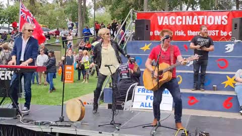 Adelaide South Australia Freedom Rally 15,000 strong